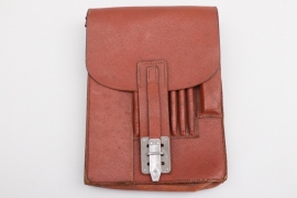 Wehrmacht leather map case - 1936