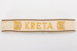 Wehrmacht KRETA officer's cuff title