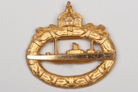 WWI U-Boot War Badge 1918