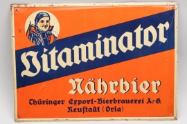 Germany - "Vitaminator" advertising beer sign