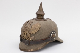 Prussia - "Ersatz" infantry spike helmet - EM