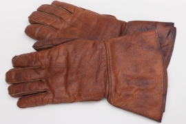 Luftwaffe pilot's leather gloves - NAPPA