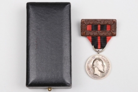 Württemberg - King Karl Jubilee medal in case