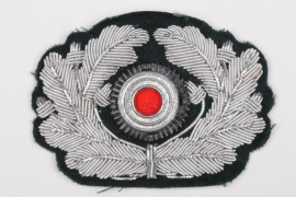 Heer officer's visor cap wreath