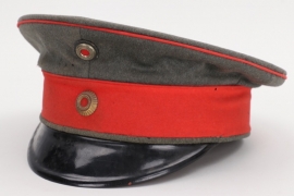 Hesse - fieldgrey infantery officer's visor cap
