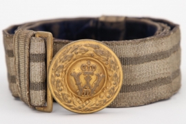 Prussia - officer's buckle & belt