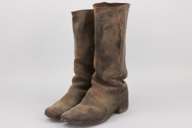 Imperial Germany - infantry field boots - EM