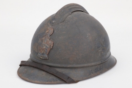France - M1915 Adrian helmet for pioneer troops