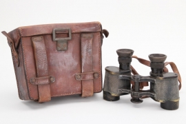 Imperial Germany - binoculars in case (C.P. Goerz,  6x Heli-Trieder)