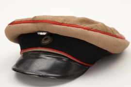 Prussia - Artillerie officer's summer visor cap
