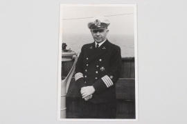 Portrait photo German navy officer