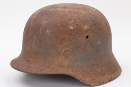Wehrmacht M40 helmet - barn find (Q62)