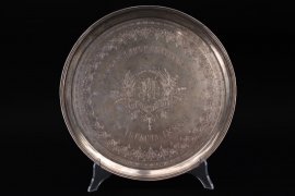 Russia - Silver tray, Moscow 1886