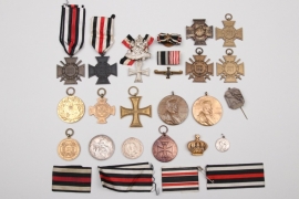 Imperial Germany - lot of bages & ribbons