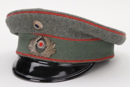 Weimar Republic - Reichswehr artillery visor cap - EM/NCO
