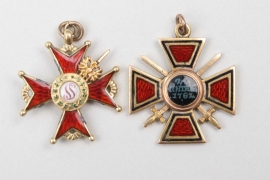 Russia - Order of Saint Stanislaus & Order of Saint Vladimir