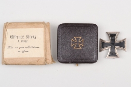 1914 Iron Cross 1st Class with case & outer carton - variant