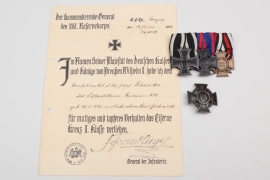 1914 Iron Cross winner grouping
