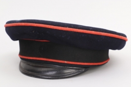 Imperial Germany - fire brigade visor cap
