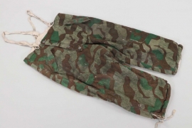 Wehrmacht reversible camo winter trousers with suspenders