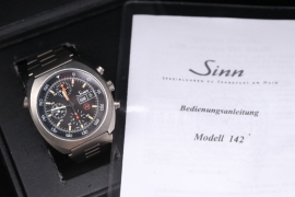 Sinn - Model 142 limited edition chronograph titan version