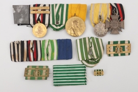 Saxony - lot of medal bars