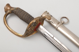 Saxony - infantry sword for officers M 1867 - WKC