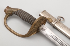 Saxony - infantry officer's sword M 1867 - AR