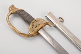 Saxony - infantry  sword for officers M 1867 - AR
