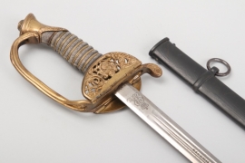Saxony - infantry  sword for officers M 1867 - GR