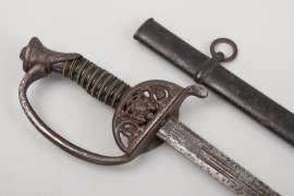 Saxony - infantry sword for officers M 1867 - FAR - WW1 pattern