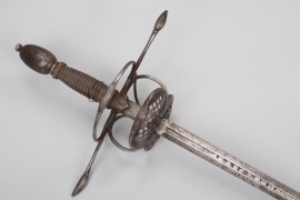 Germany  - a nice early 17th Century "Pappenheimer"  Rapier
