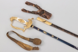 Bavaria - sword for a civil servant with portepee & hanger - Samuel Hoppe