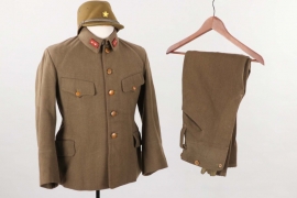 Japan - officer's field blouse, kepi and trousers