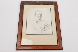 von Kluck, Alexander - Pour le Mérite winner signed portrait