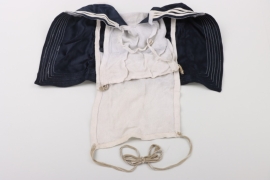 Kriegsmarine silk collar dickie - veteran purchased
