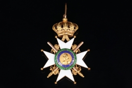 Saxe Duchies - Ernestine House Order Commander Cross with Swords