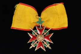 Mecklenburg - Griffin Order Commander Cross with Laurel Leaves and Swords