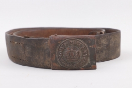 WWI Prussian EM/NCO field buckle and belt