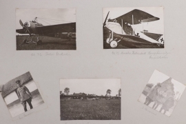 WWI Flieger-Abt.32 pilot's photo album (photo of Immelmann's funeral)