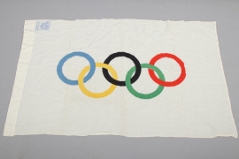 XI. Olympic Games 1936 Berlin color flag - marked