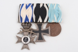 Medal bar of a brave Bavarian Soldier