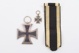 1870 Iron Cross 2nd Class with miniature around 1914