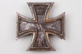 1914 Iron Cross 1st Class on screw-back - variant