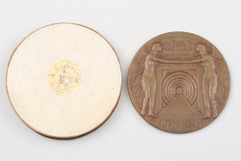 Tabel Medal for the opening of the Sint-Anna Tunnel in 1933