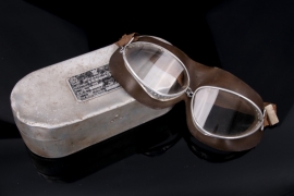 Luftwaffe - aviator goggles with box