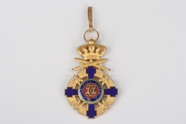 Romania - Order of the Star, Commander’s Cross with Swords on Ring