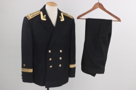 Russia - Tunic & trousers for an Navy captain