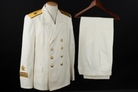 Russia - white summer tunic & trousers for an Admiral of the Soviet Union