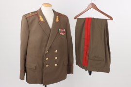 Russia - Tunic & trousers for an Army Brigadier general of the soviet union